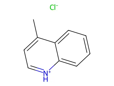 4-甲基喹啉盐酸盐 structure