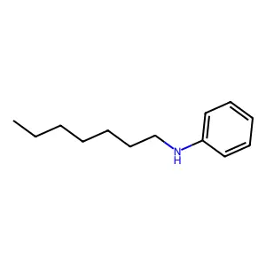 N-Heptylaniline structure