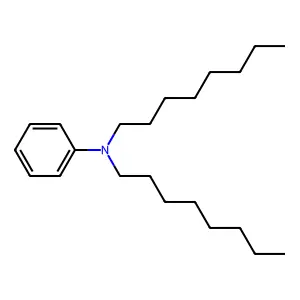 N,N-Dioctylaniline structure