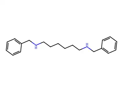 N,N'-双(苯甲基)-1,6-己二胺 structure