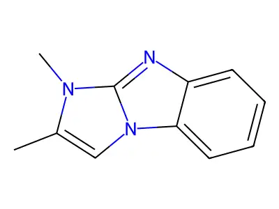 1h-Imidazo[1,2-a]benzimidazole,1,2-dimethyl- structure