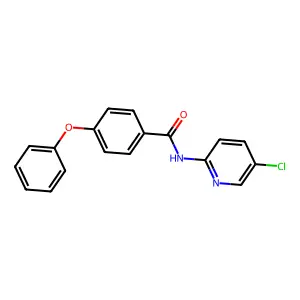N-(5-氯吡啶-2-基)-4-苯氧基苯甲酰胺 structure
