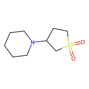 1-(1,1-Dioxidotetrahydro-3-thienyl)piperidine structure