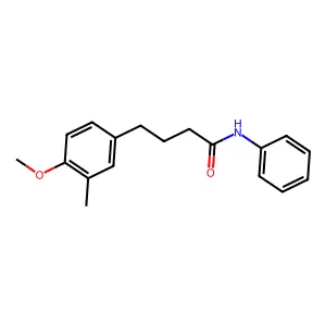 4-(4-甲氧基-3-甲基苯基)-N-苯基丁酰胺 structure