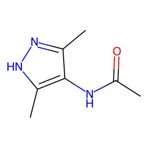 N-(3,5-二甲基-1H-吡唑-4-基)乙酰胺 structure