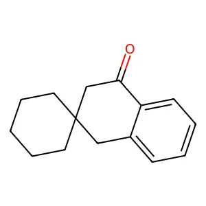 1'H-spiro[cyclohexane-1,2'-naphthalen]-4'(3'H)-one structure