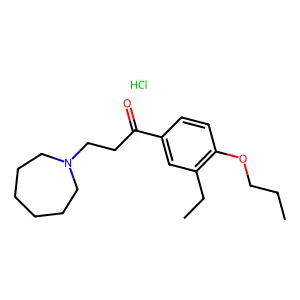 1-Propanone,1- -3- -,hydrochloride structure