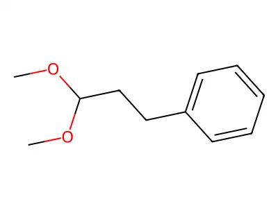 1,1-Dimethoxy-3-phenylpropane structure