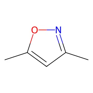 3,5-二甲基异𫫇唑 structure