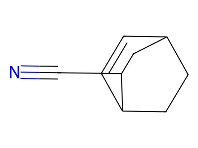 双环(2.2.2)辛-5-烯-2-甲腈 structure