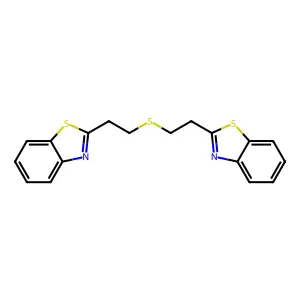 Bis(2-(benzo[d]thiazol-2-yl)ethyl)sulfane structure