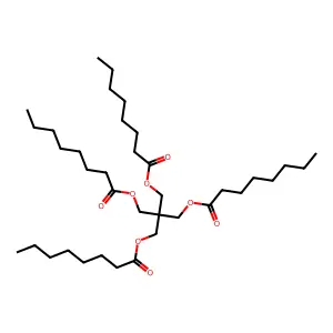 Pentaerythrityl tetracaprylate structure