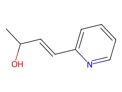 3-Buten-2-OL, 4-(2-pyridinyl)- structure