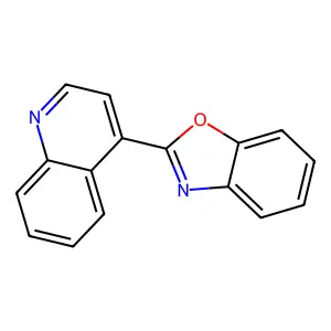 4-(1,3-Benzoxazol-2-yl)quinoline structure