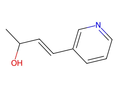 3-Buten-2-OL, 4-(3-pyridinyl)- structure