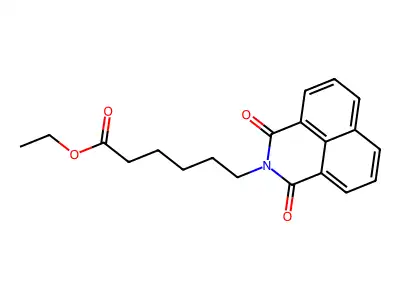 ethyl 6-(1,3-dioxobenzo[de]isoquinolin-2-yl)hexanoate structure