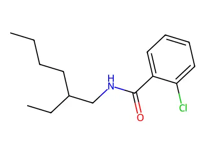 2-chloro-N-(2-ethylhexyl)benzamide structure