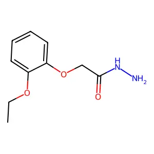 2-(2-乙氧基苯氧基)乙酰肼 structure