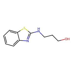 3-(Benzo[d]thiazol-2-ylamino)propan-1-ol structure