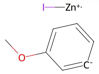 3-Methoxyphenylzinc iodide structure