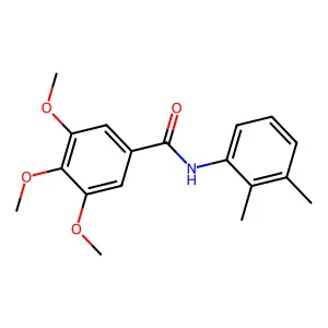 N-(2,3-dimethylphenyl)-3,4,5-trimethoxybenzamide structure