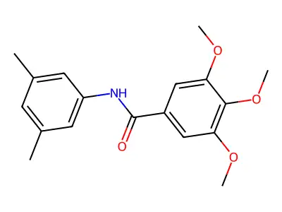 N-(3,5-dimethylphenyl)-3,4,5-trimethoxybenzamide structure