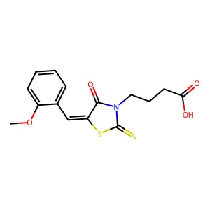 C15H15NO4S2 structure