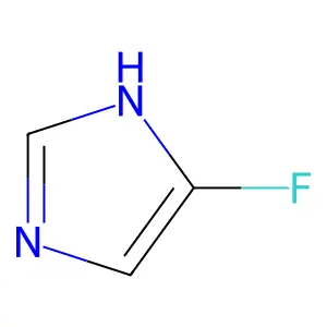 4-Fluoroimidazole structure