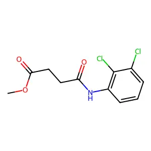 Methyl 4-[(2,3-dichlorophenyl)amino]-4-oxobutanoate structure