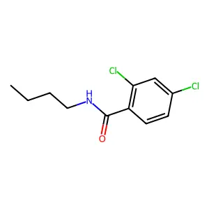 N-丁基-2,4-二氯苯甲酰胺 structure
