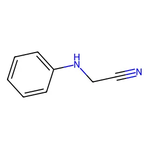 苯氨基乙腈 structure