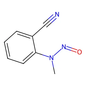 2-[Methyl(nitroso)amino]benzonitrile structure