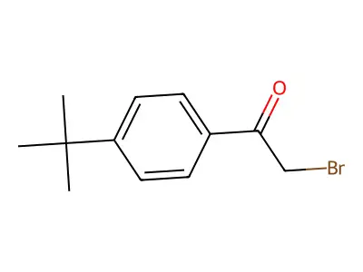 2-Bromo-1-(4-tert-butylphenyl)ethan-1-one structure