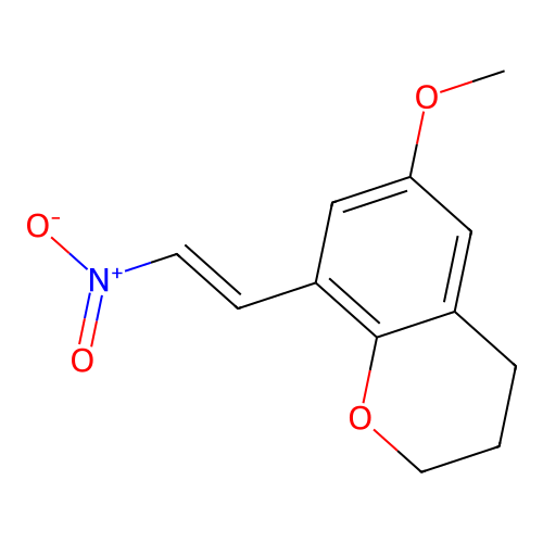 (E)-6-methoxy-8-(2-nitrovinyl)chroman structure