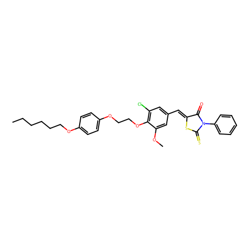 CAS 301199-99-5 - C31H32ClNO5S2 structure