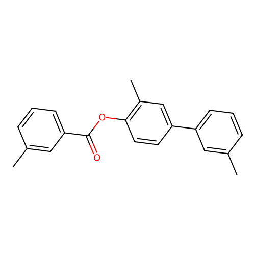 3,3'-Dimethyl[1,1'-biphenyl]-4-yl 3-methylbenzoate structure