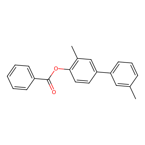 [2-Methyl-4-(3-methylphenyl)phenyl] benzoate structure