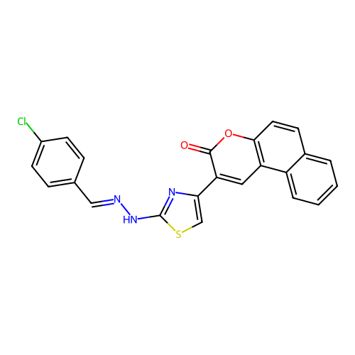 C23H14ClN3O2S structure