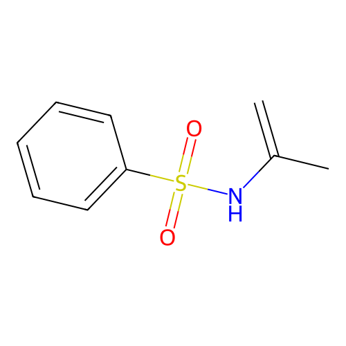 N-(prop-1-en-2-yl)benzenesulfonamide structure