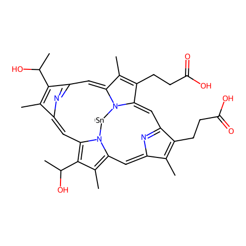 Chemical Compound (C34H36N4O6Sn) structure