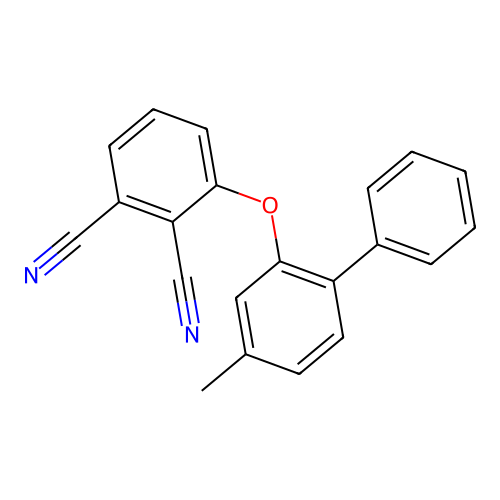 3-(4-甲基联苯-2-基氧基)邻苯二甲腈 structure