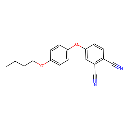 4-(4-Butoxyphenoxy)benzene-1,2-dicarbonitrile structure