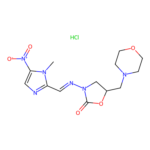 Moxnidazole hydrochloride structure