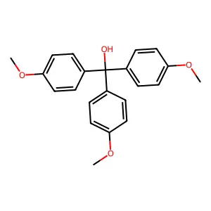 4-Methoxy-alpha,alpha-bis(4-methoxyphenyl)benzenemethanol structure
