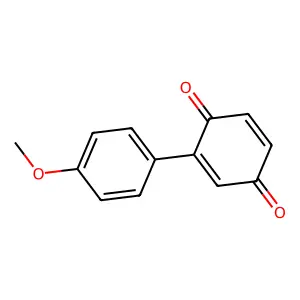 p-Anisyl-p-benzoquinone structure