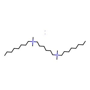 Ammonium, hexamethylenebis(dimethyloctyl-, diiodide structure