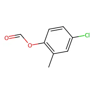 (4-Chloro-2-methylphenyl) formate structure