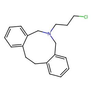 6-(3-Chloropropyl)-5,7,12,13-tetrahydrobenzo[d][2]benzazonine structure
