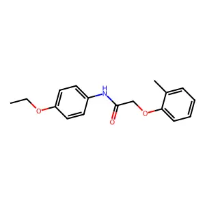 N-(4-ethoxyphenyl)-2-(2-methylphenoxy)acetamide structure