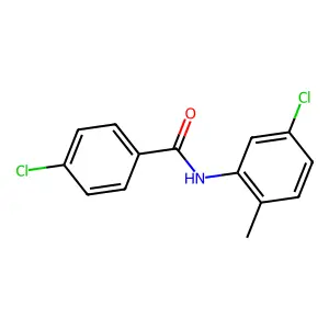 4-chloro-N-(5-chloro-2-methylphenyl)benzamide structure